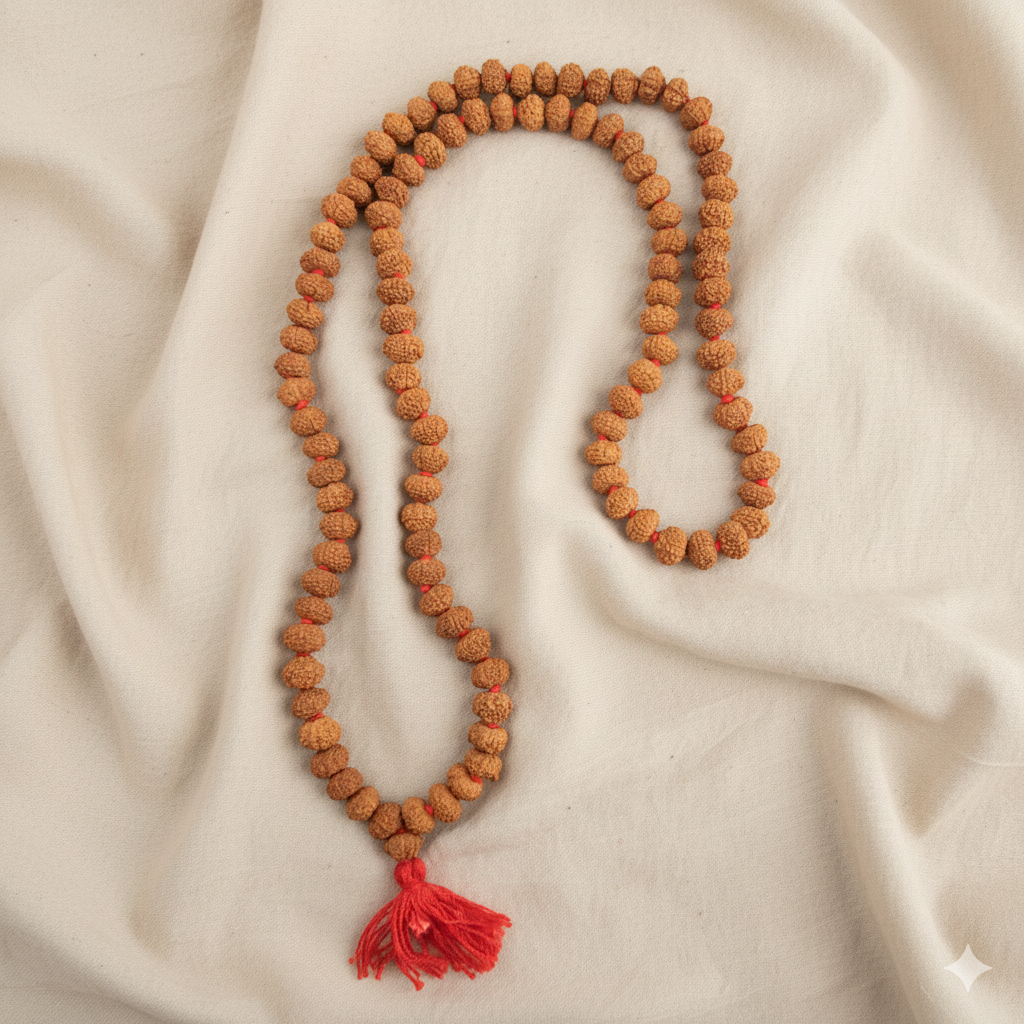 11 Mukhi Rudraksha Mala (108+1 beads)