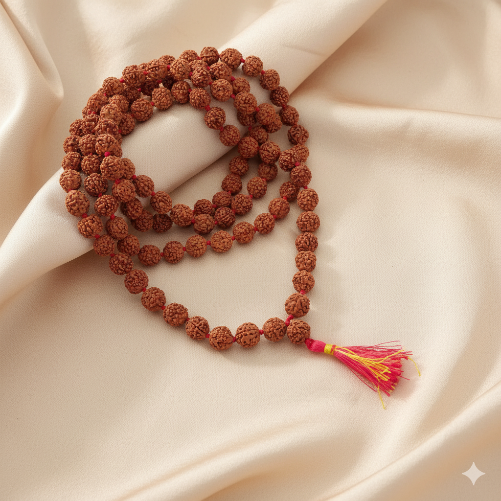 5 Mukhi Rudraksha Mala ( 54 Bead)