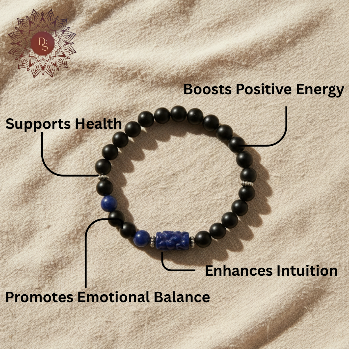 Kumbh (Aquarius) Rashi Power Bracelet