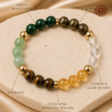 Dhan Yog Bracelet gemstone material details