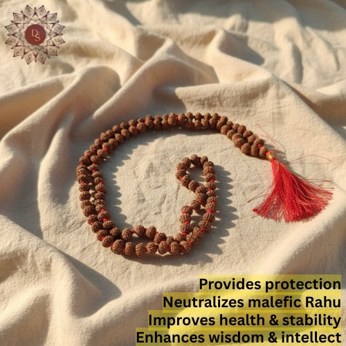 7 Mukhi Rudraksha Mala (108 Bead)