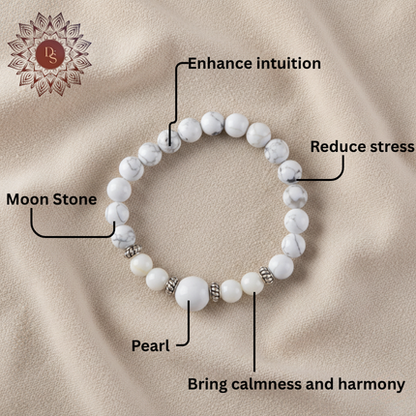 Karka ( Cancer ) Rashi Power Bracelet