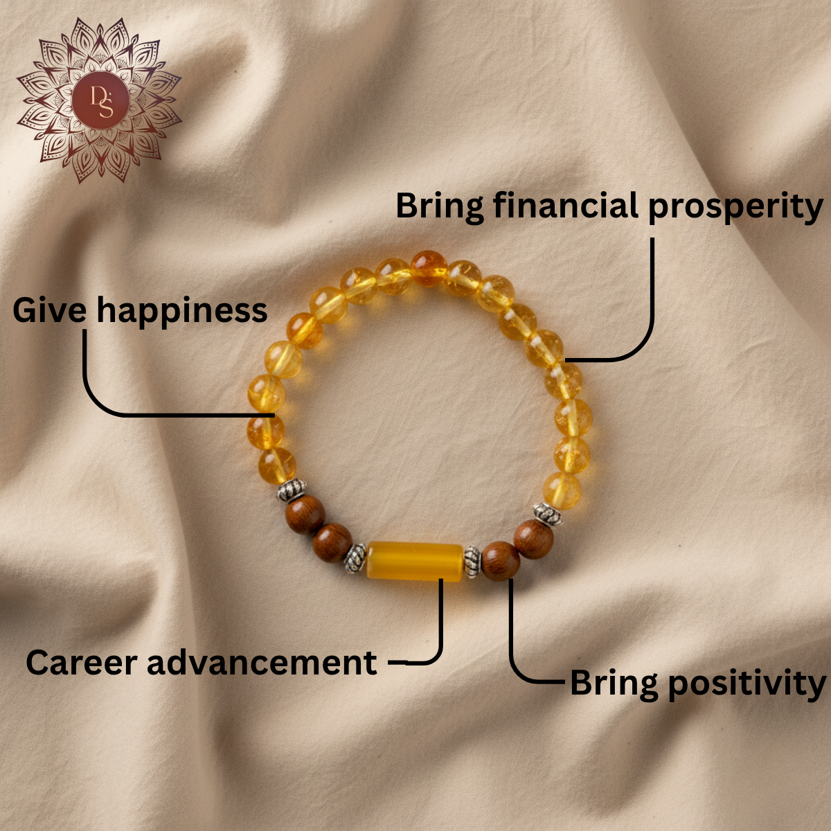 Dhanu (Sagittarius) Rashi Power Bracelet