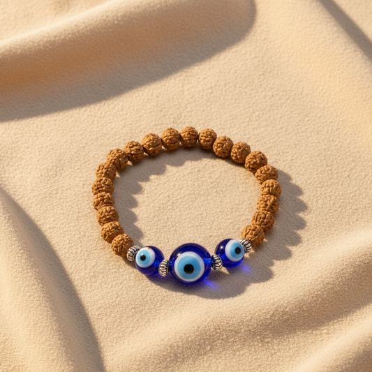 Evil Eye (Rudraksha) Protection Bracelet