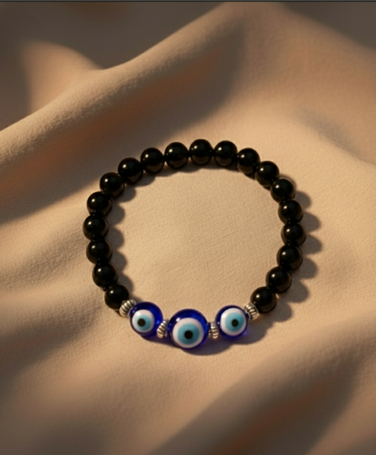 Evil Eye (Pyrite) Protection Bracelet